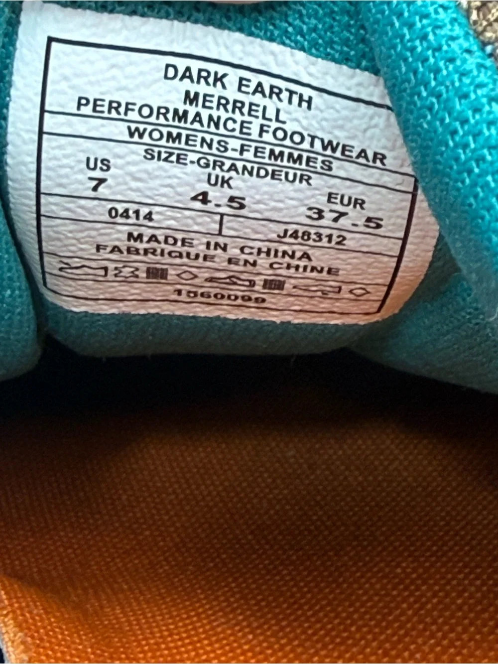 Merrell women’s dark
